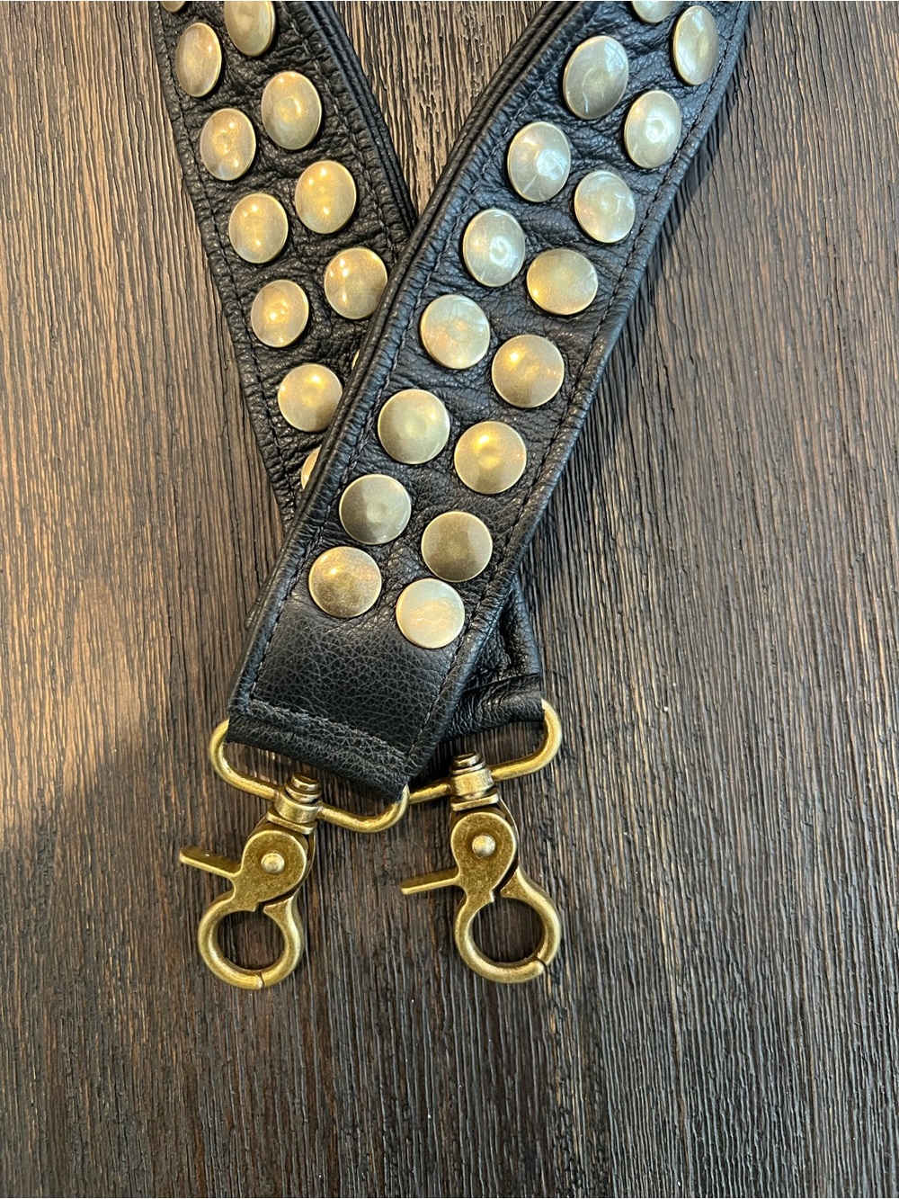 KG Leather Studded Shoulder Strap - Picture 5 of 5